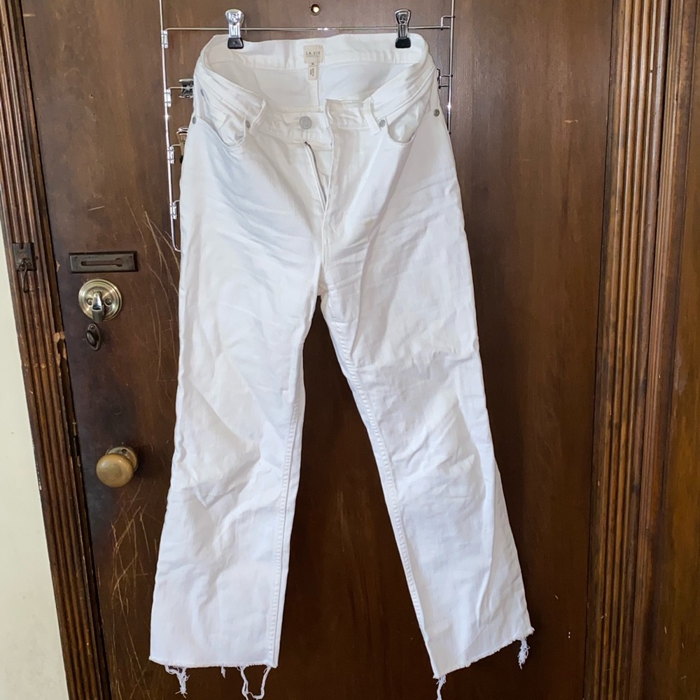 La Vie White Jeans